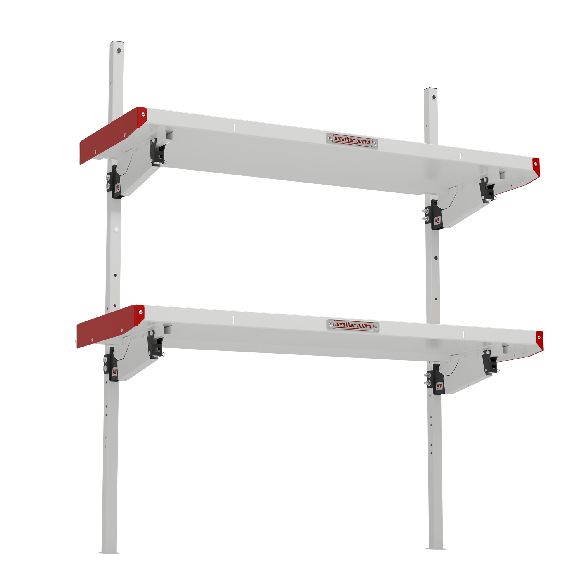WEATHER GUARD 60" Folding Shelf Van Storage System 9560-3-01, Heavy-Duty Steel Construction thumbnail 3