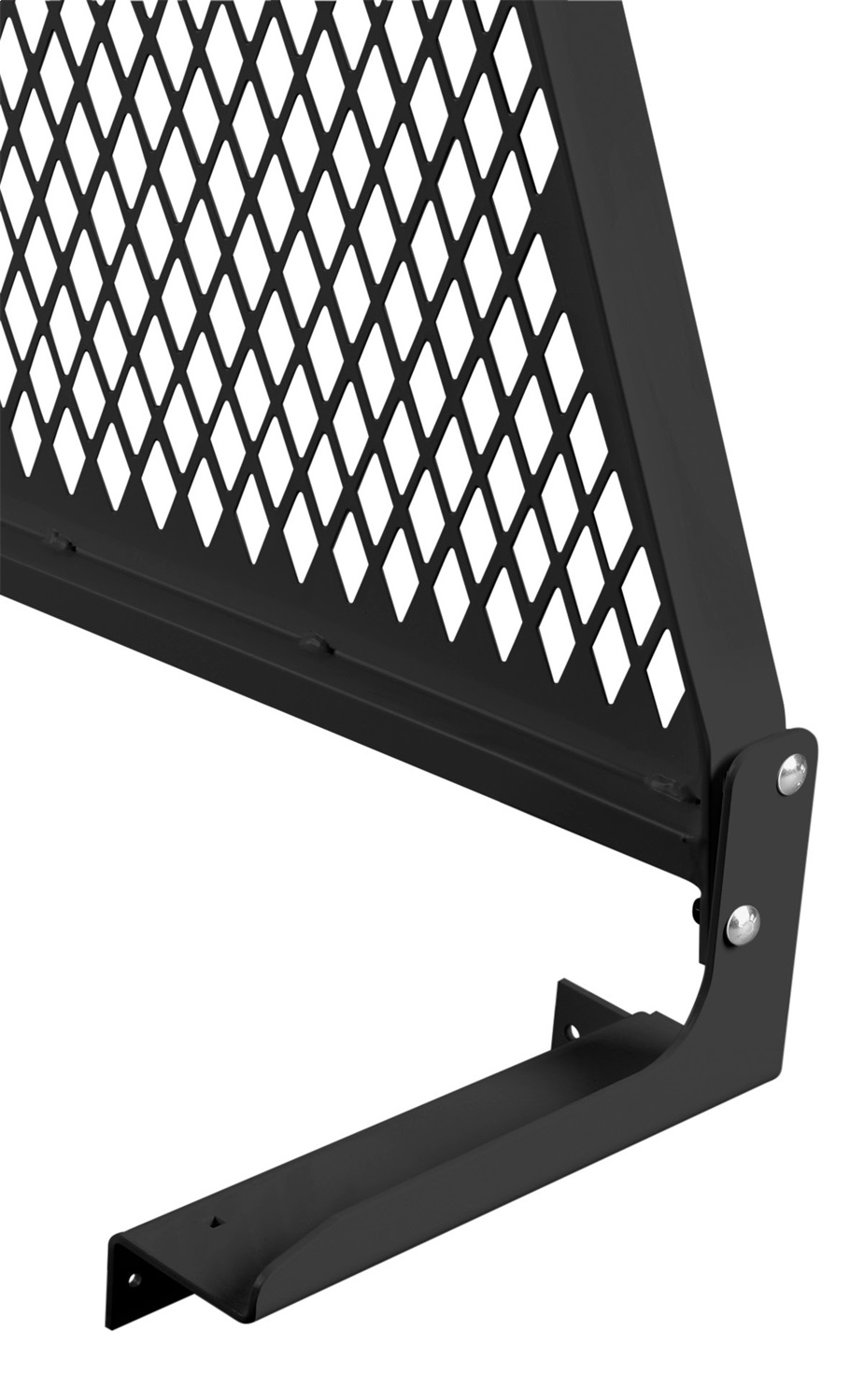 Weather Guard 1921-5-02 Cab Protector Mounting Kit, 63.5-64" Bed Width, Steel Black Powder Coat Hardware Kit thumbnail 0