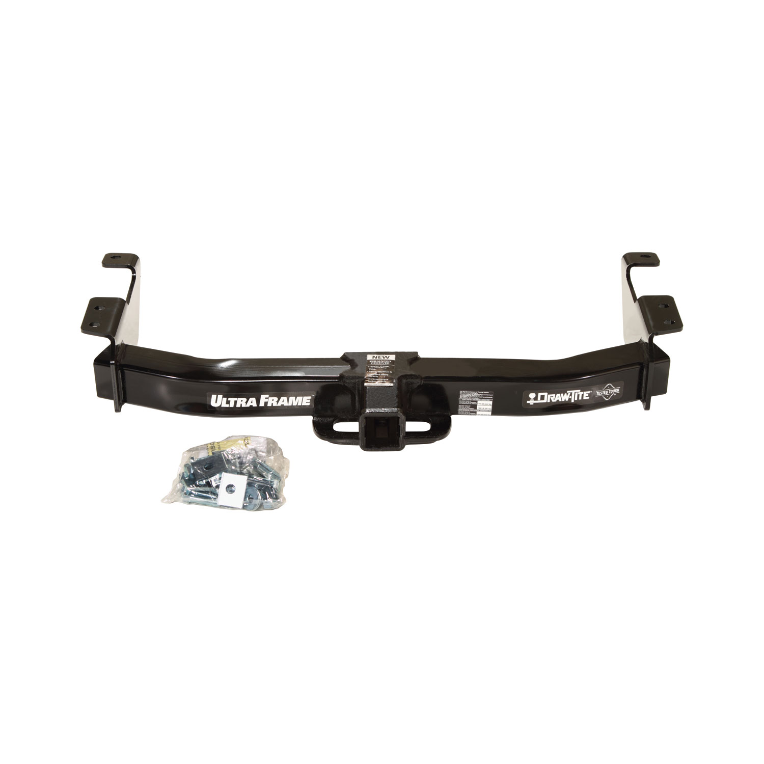 2008-2008 Ford E-250 Econoline Draw-tite Class 5 Trailer Hitch, 2 Inch Square Receiver Bundle w/ Plug-n-Play T-One Wiring Harness thumbnail 7