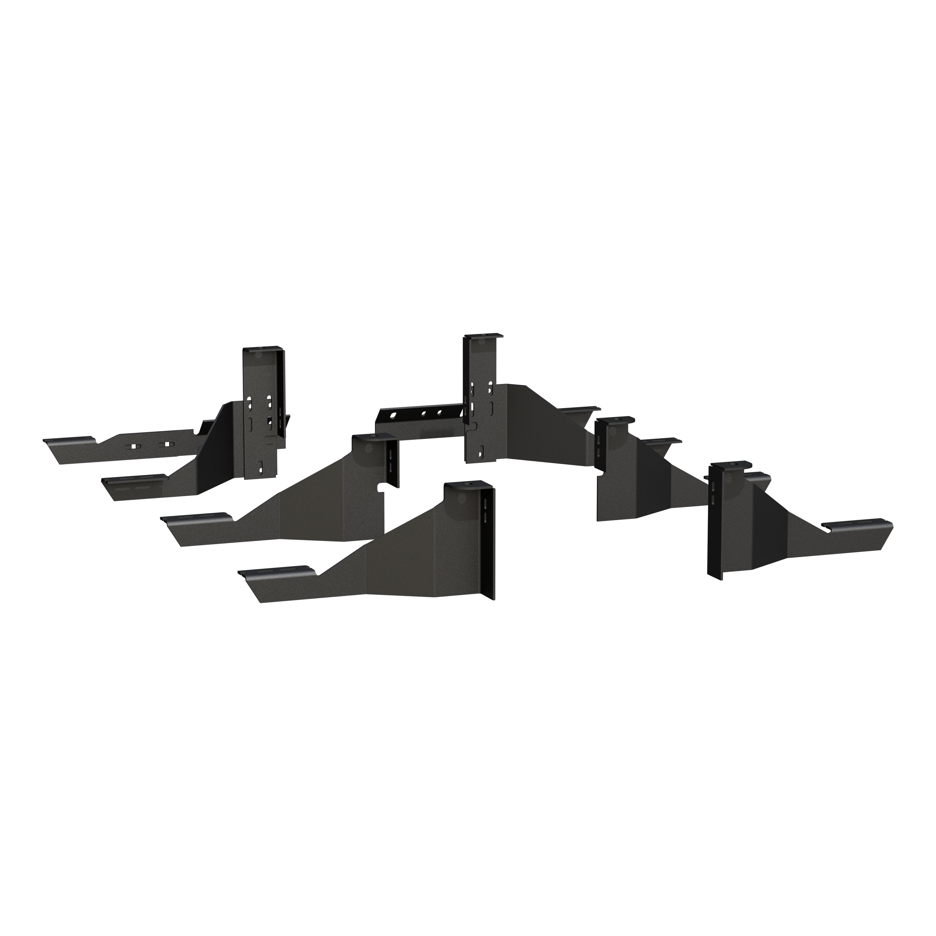 LUVERNE O-Mega II 6" x 98" Black Aluminum W2W Steps, Select Dodge, Ram 1500 584098-570939 thumbnail 1