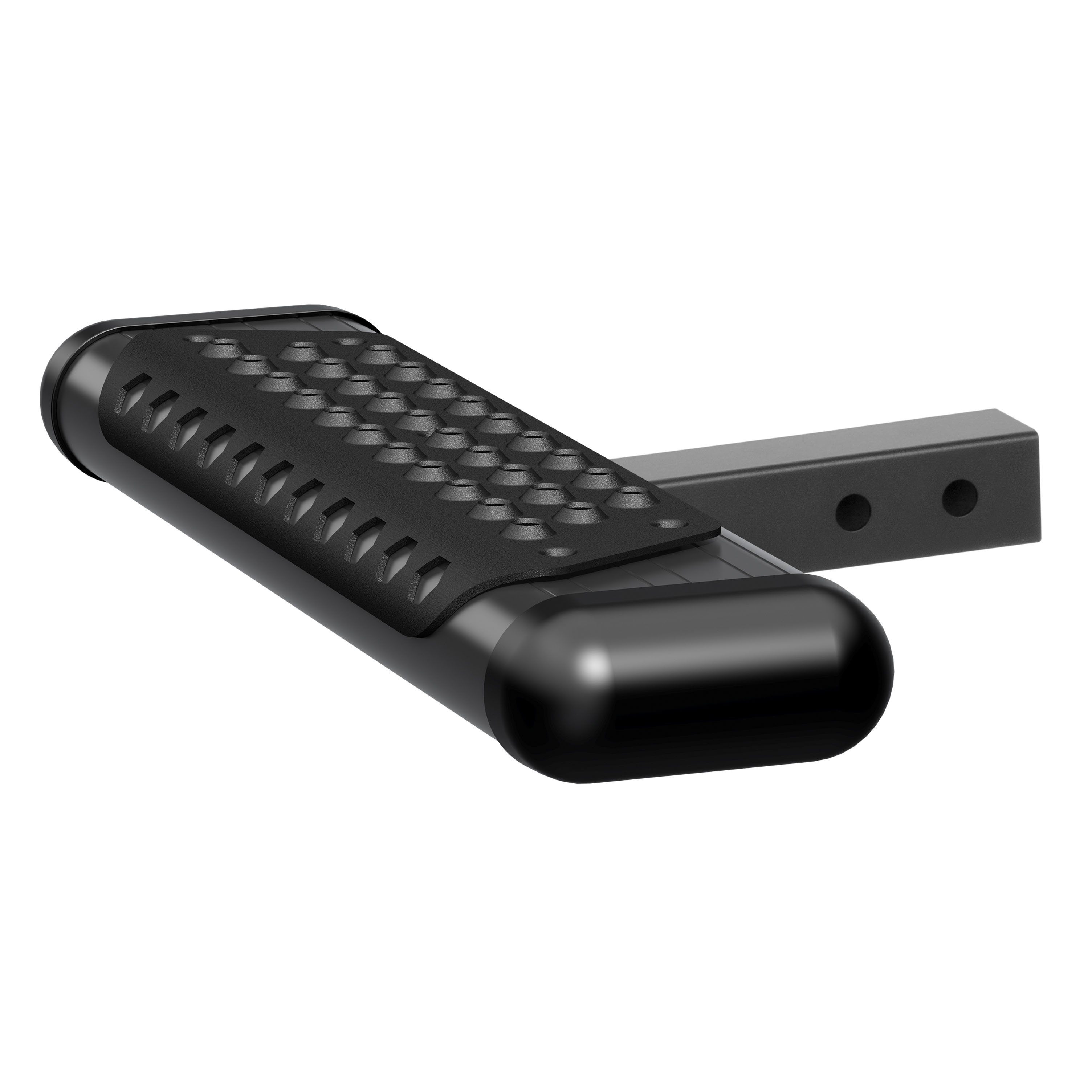 LUVERNE O-Mega II 6" x 26" Black Aluminum Receiver Hitch Step (Fits 2" Tube) 584026-570000 thumbnail 0