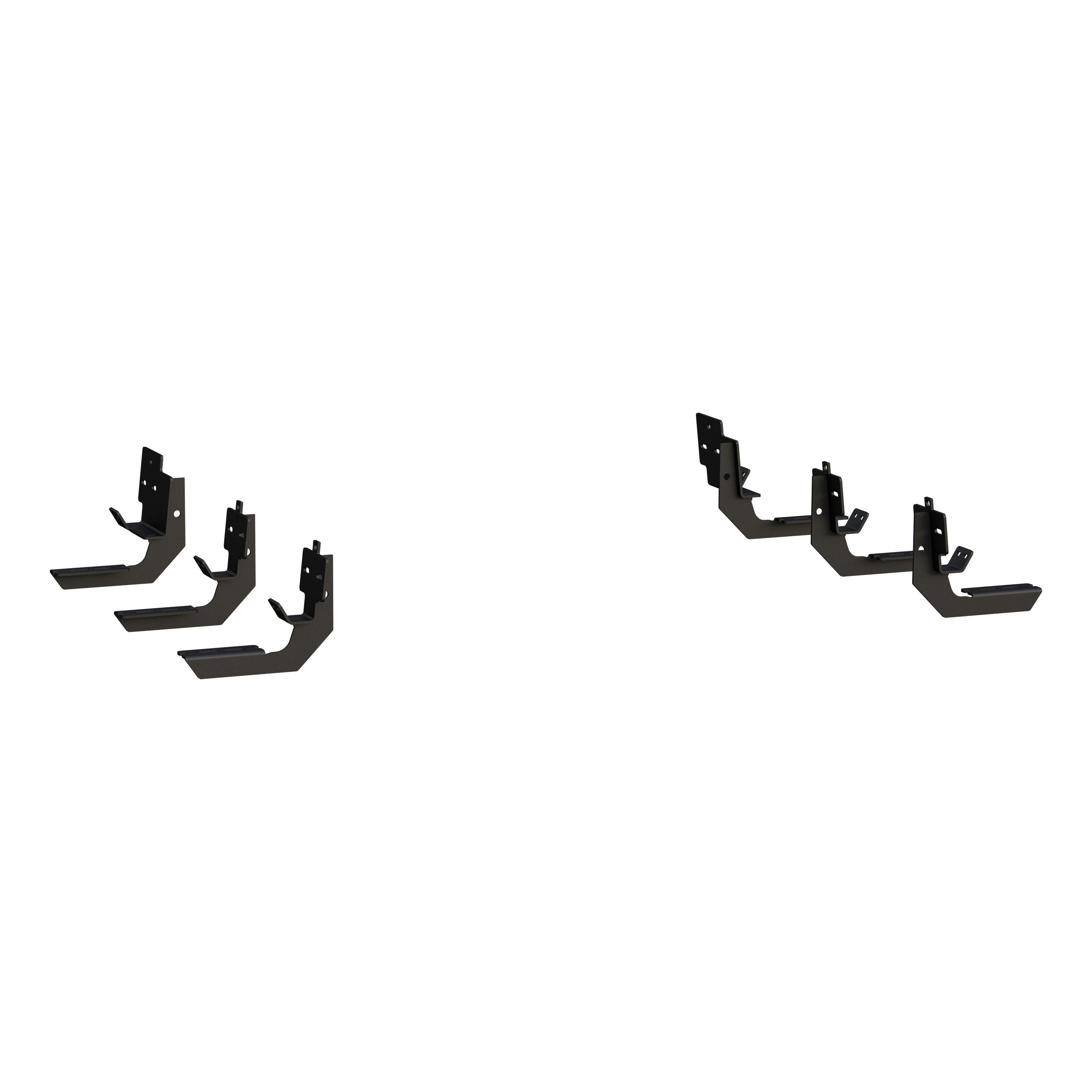 LUVERNE O-Mega II 6" x 98" Black Aluminum Side Steps, Select Ram 2500, 3500 584098-571632 thumbnail 1