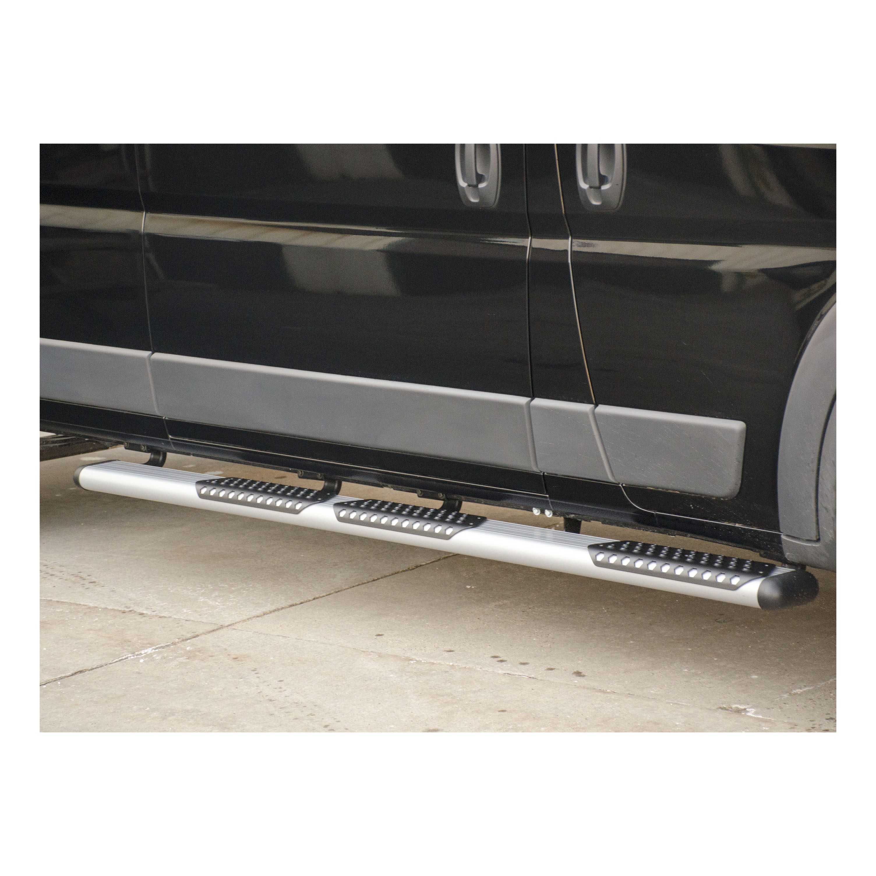 LUVERNE O-Mega II 6" x 36", 100" Silver Aluminum Side Steps, Select Express, Savana 583100-570344 thumbnail 4