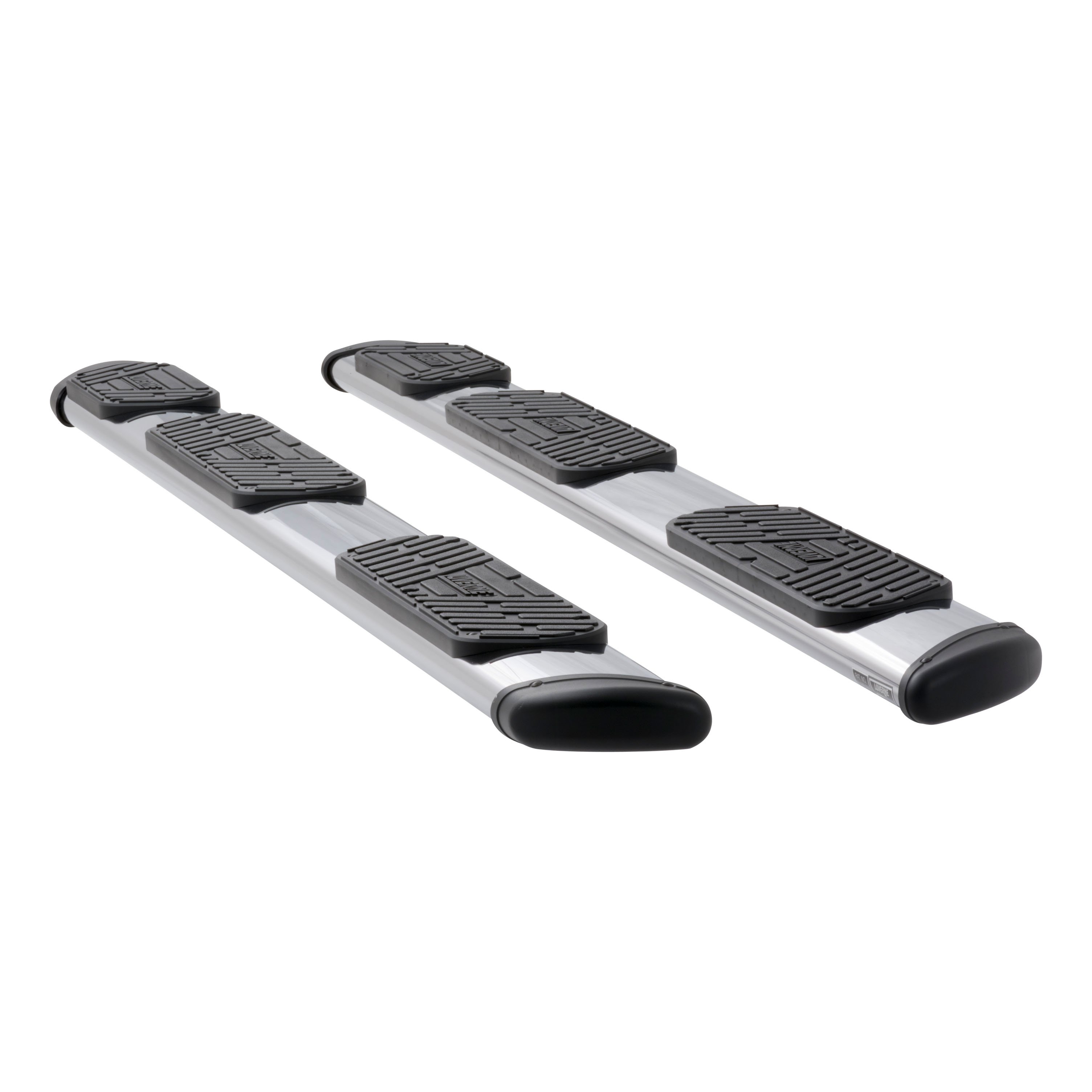 LUVERNE Regal 7 Polished Stainless 102" Oval Side Steps (No Brackets) 477102 thumbnail 0