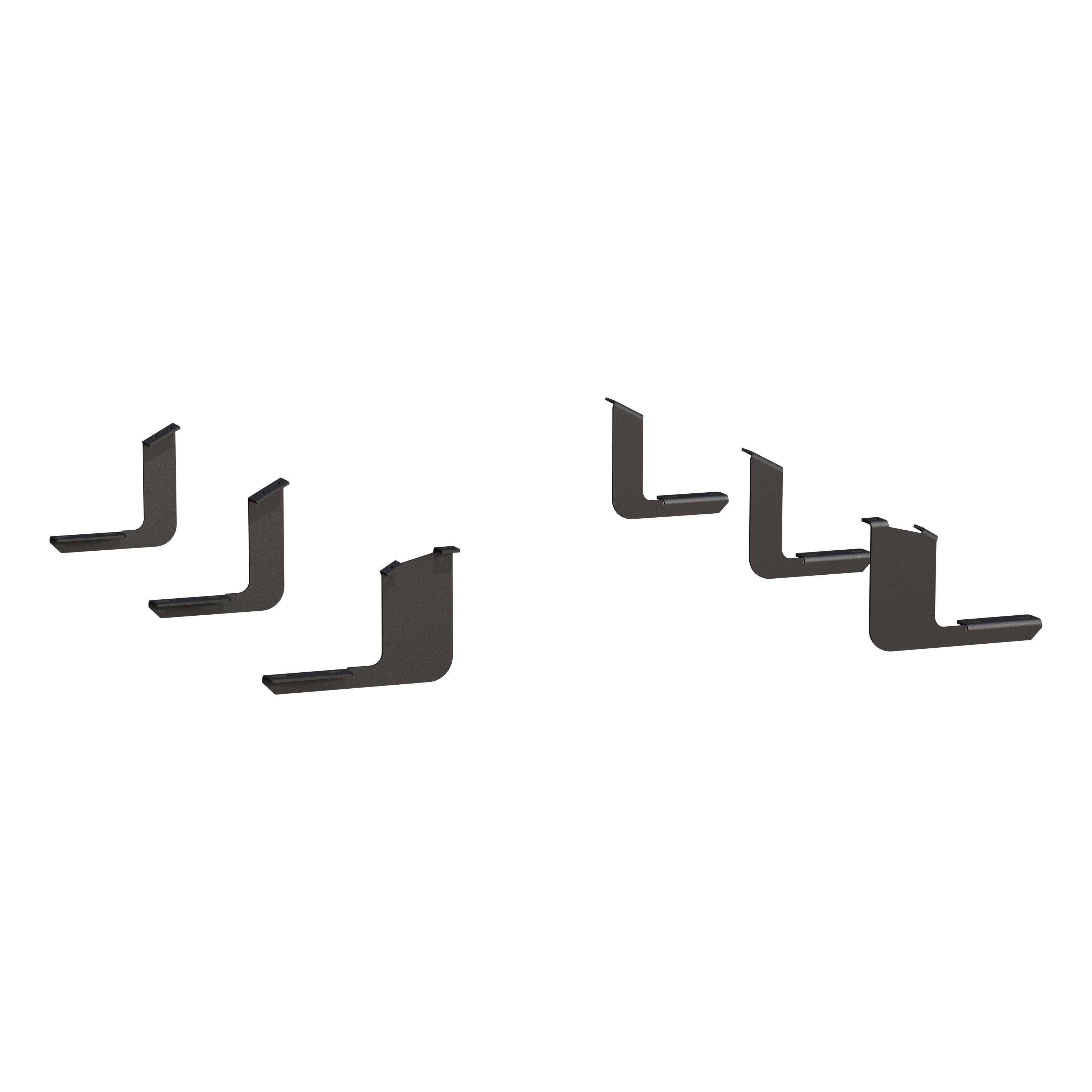 LUVERNE O-Mega II 6" x 72" Black Aluminum Side Steps, Select Toyota 4Runner 584072-571054 thumbnail 1