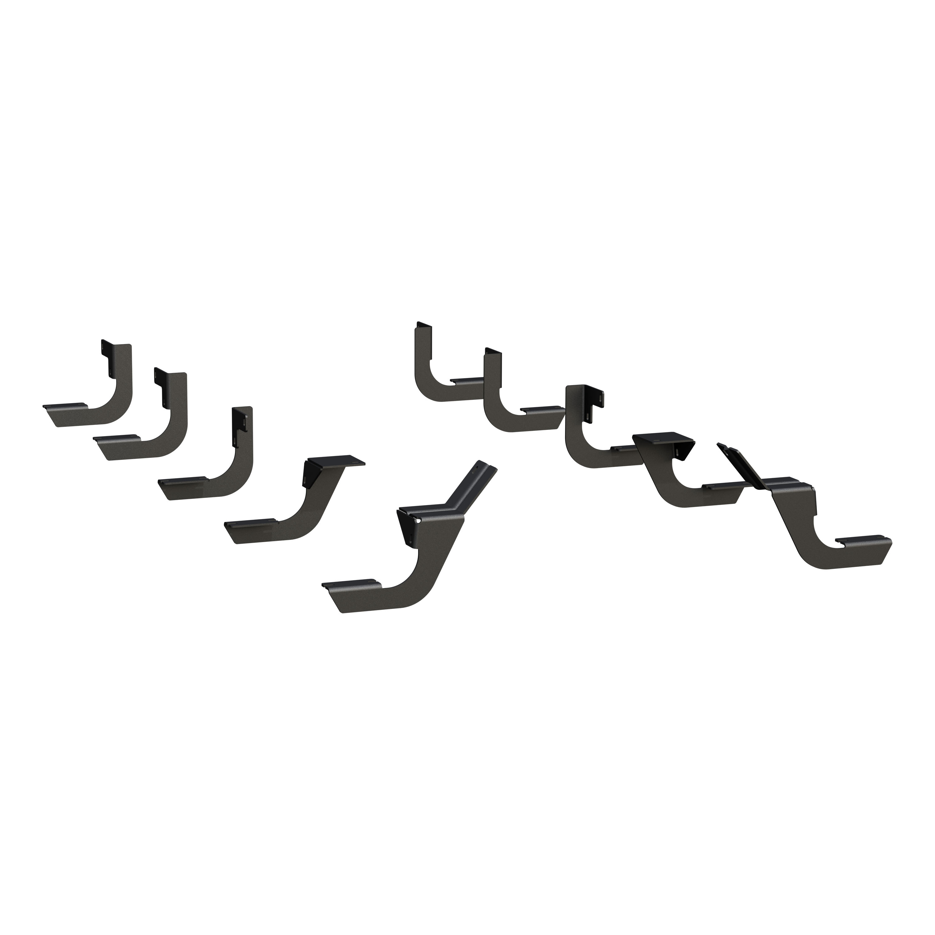LUVERNE O-Mega II 6" x 98" Silver Aluminum Side Steps, Select Ford E-150, E-250, E-350 583098-570125 thumbnail 1
