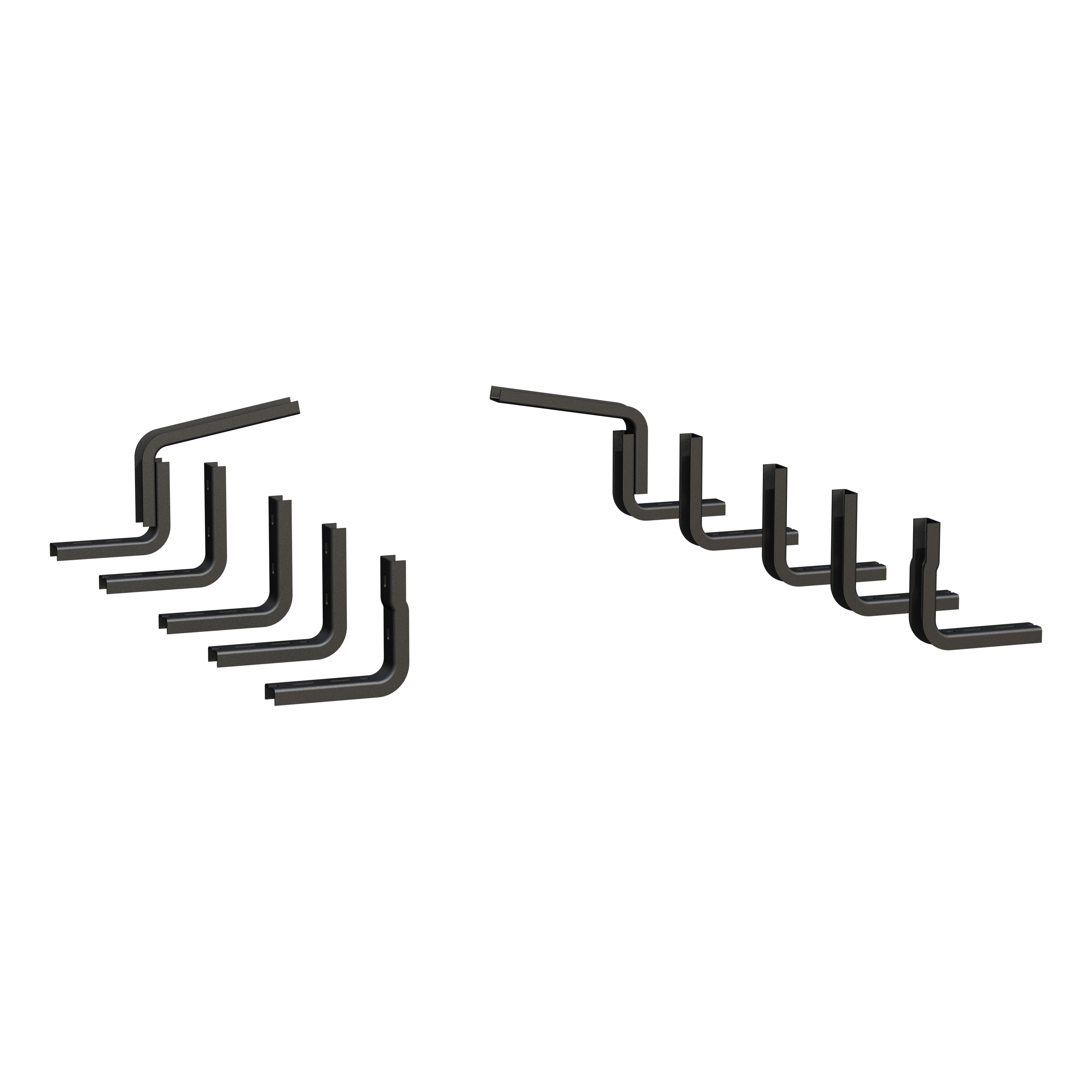 LUVERNE O-Mega II 6" x 98" Silver Aluminum W2W Steps, Select Ford F-250, F-350 583098-570829 thumbnail 1