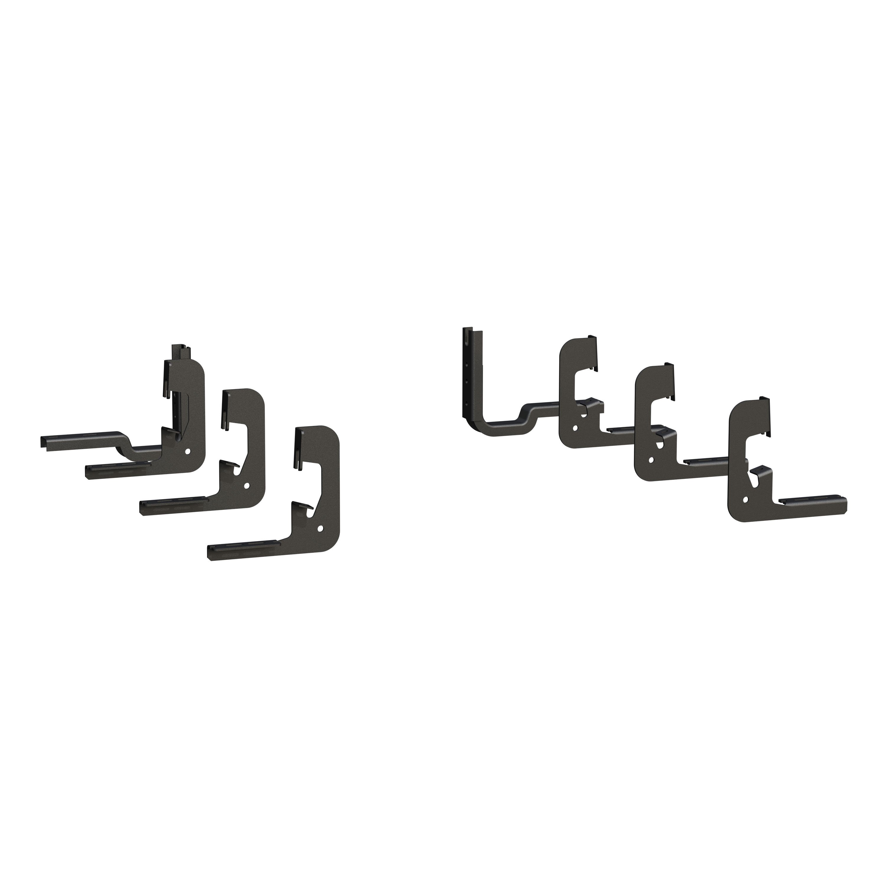 LUVERNE O-Mega II 6" x 78" Black Aluminum W2W Steps, Select Silverado, Sierra 1500 584078-570717 thumbnail 1