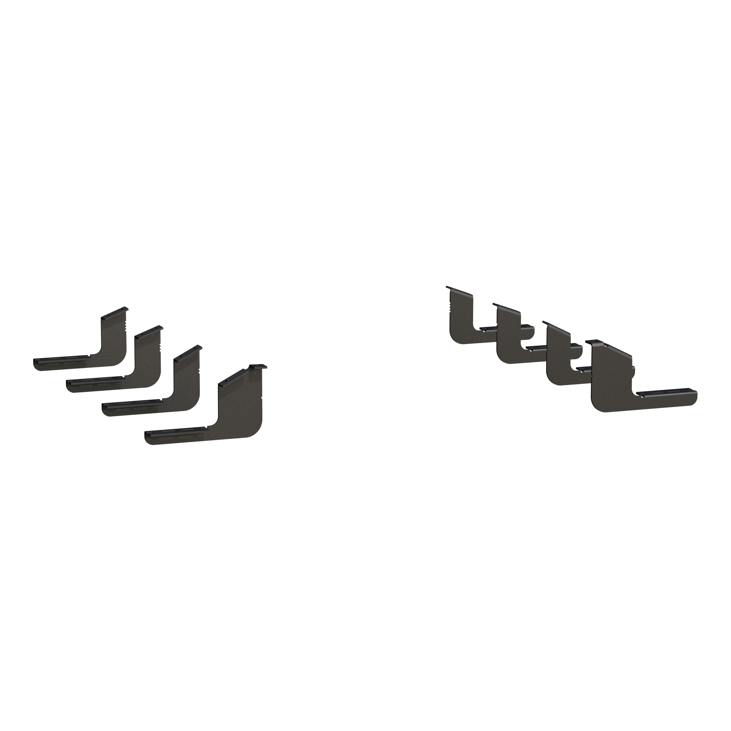 LUVERNE O-Mega II 6" x 78" Black Aluminum Side Steps, Select Toyota Tundra 584078-570752 thumbnail 1