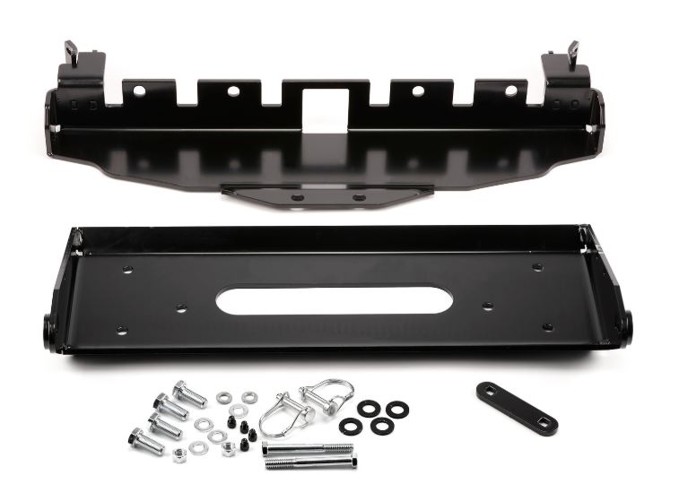 Warn 91490 Snow Plow Mount Kit Kubota RTV 900 Black Steel thumbnail 0