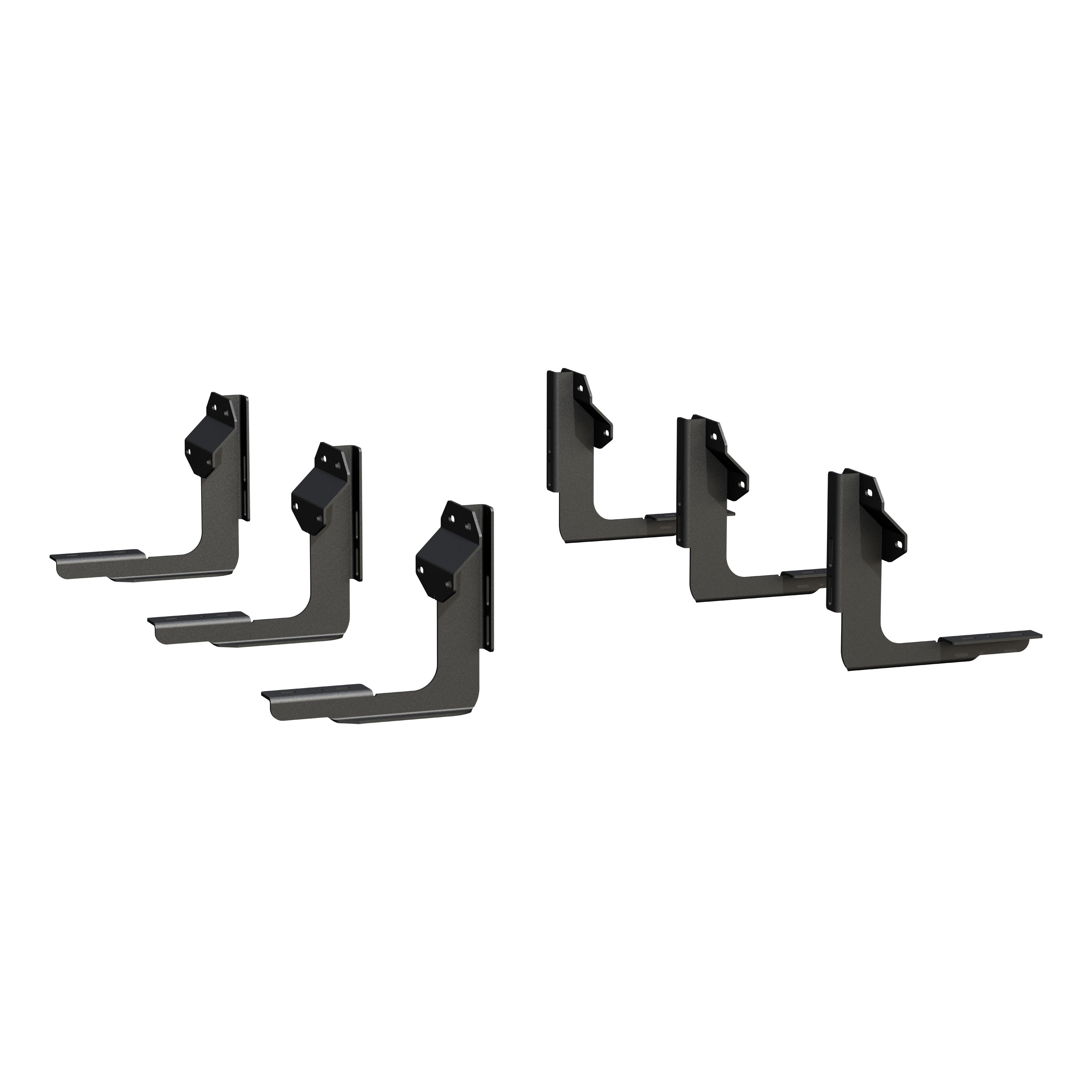 LUVERNE Regal 7 Polish Stainless 88" Oval Steps, XD Brackets, Select Ford F-Series Crew 477088-401731 thumbnail 1