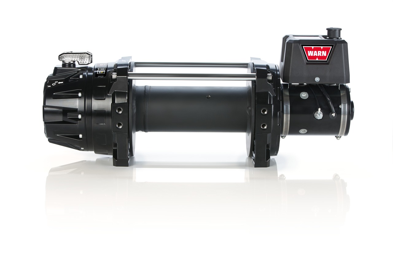 Warn 104909 Series G2 Electric Industrial Winch 12V Black thumbnail 0