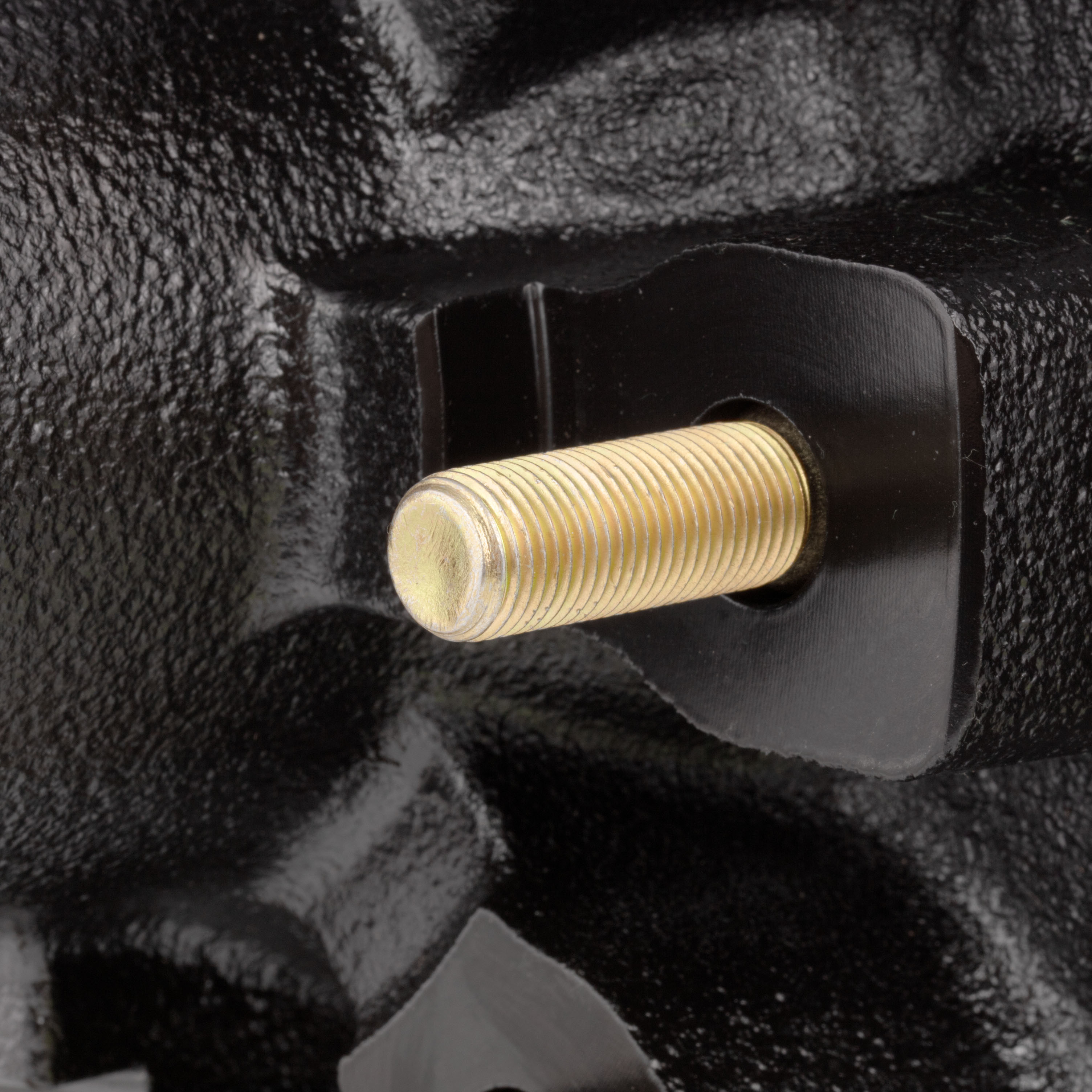 Lippert 2025077665 ABS 12" Black Brake Hub, 7,000-lb. Axles, 8 on 6-1/2" Bolt Pattern, 1/2" Studs, Races & Wheel Studs Included thumbnail 5