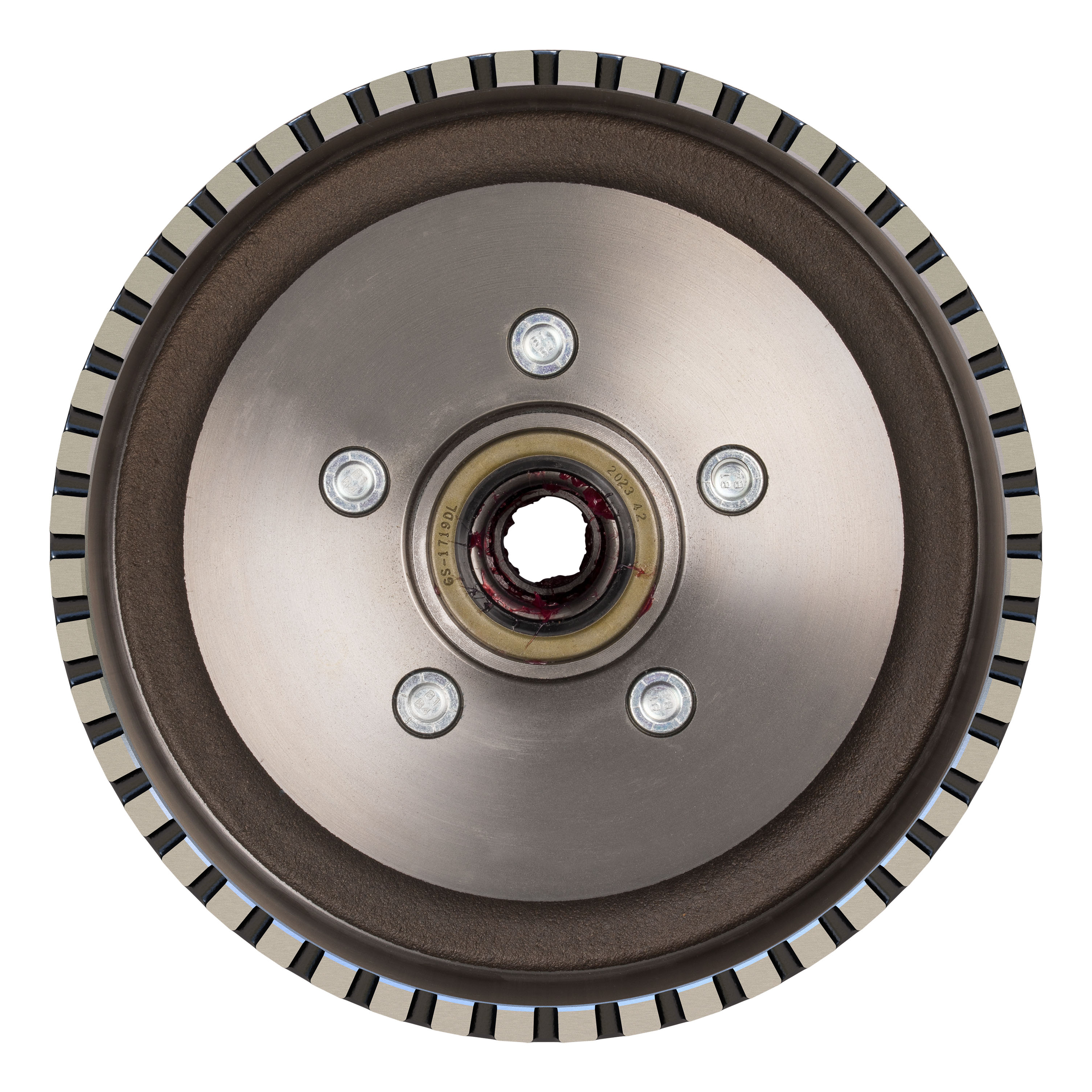 Lippert 2025077652 ABS 10" Black Brake Hub Kit, 3,500-lb Axle, 5 on 4-1/2" Bolt Pattern, 1/2" Stud, Pre-Greased Bearings thumbnail 3