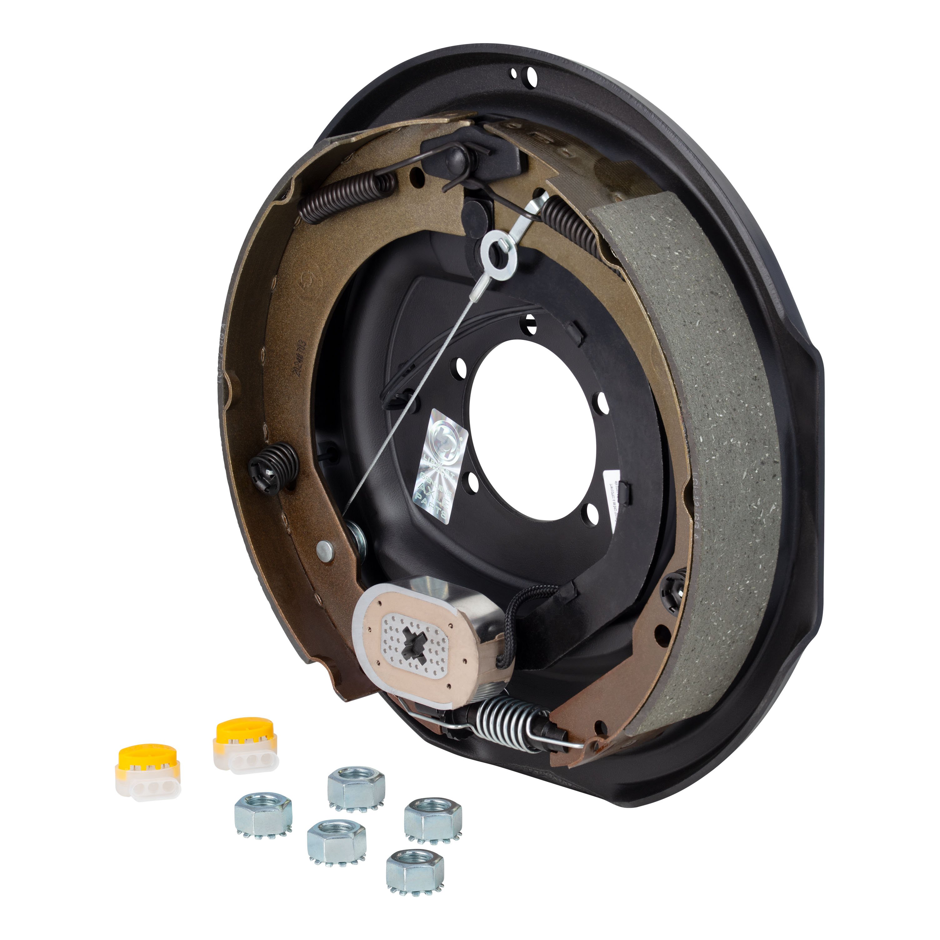 Lippert 2025074386 ABS 12" x 2", 5-Bolt, 5,200-8,000 lb Forward Self-Adjusting Trailer Brake Assembly, Right Side thumbnail 1