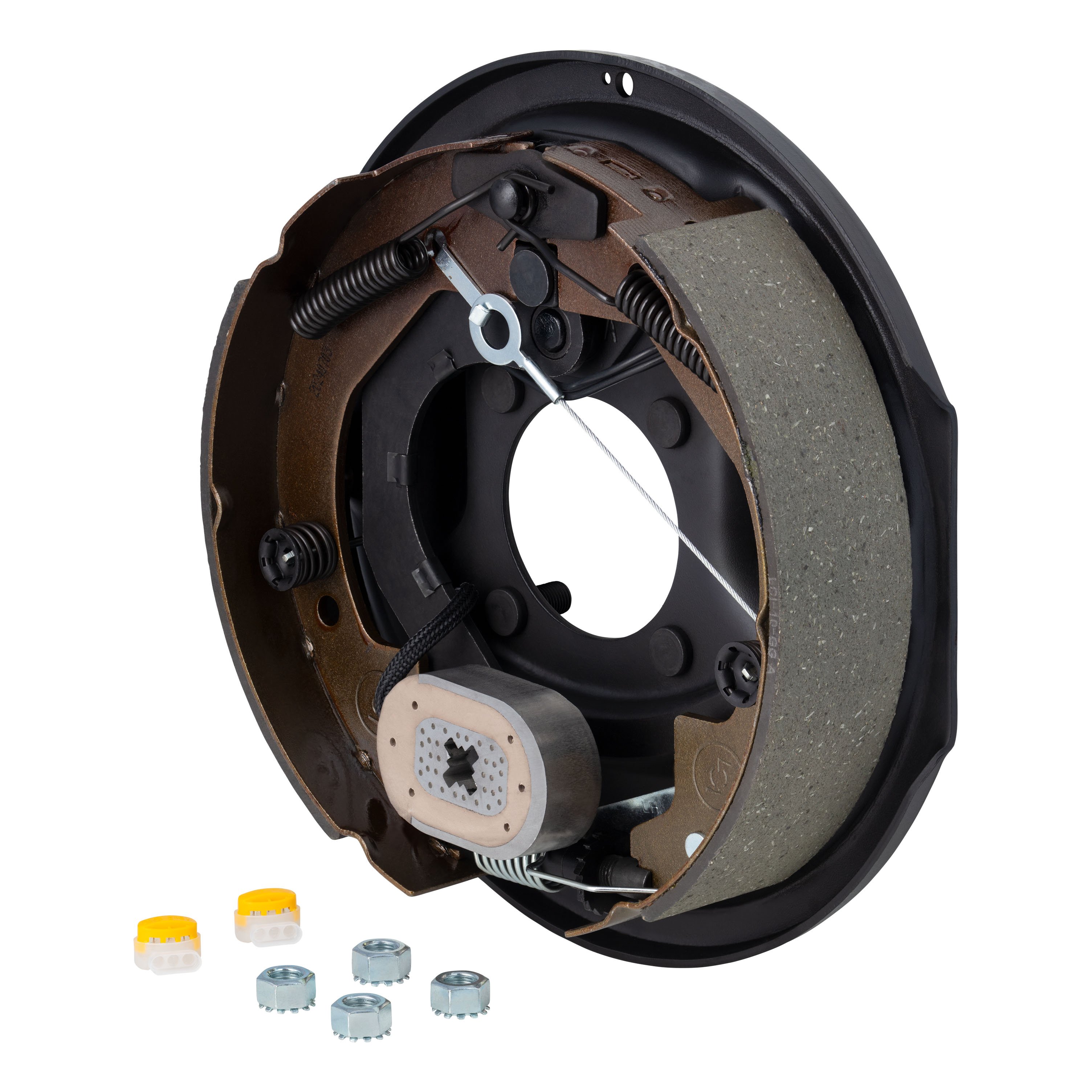 Lippert 2025074383 10" x 2-1/4", 4,400-lb. ABS Forward Self-Adjusting Electric Trailer Brake Assembly, 4-Bolt, Left Side thumbnail 4