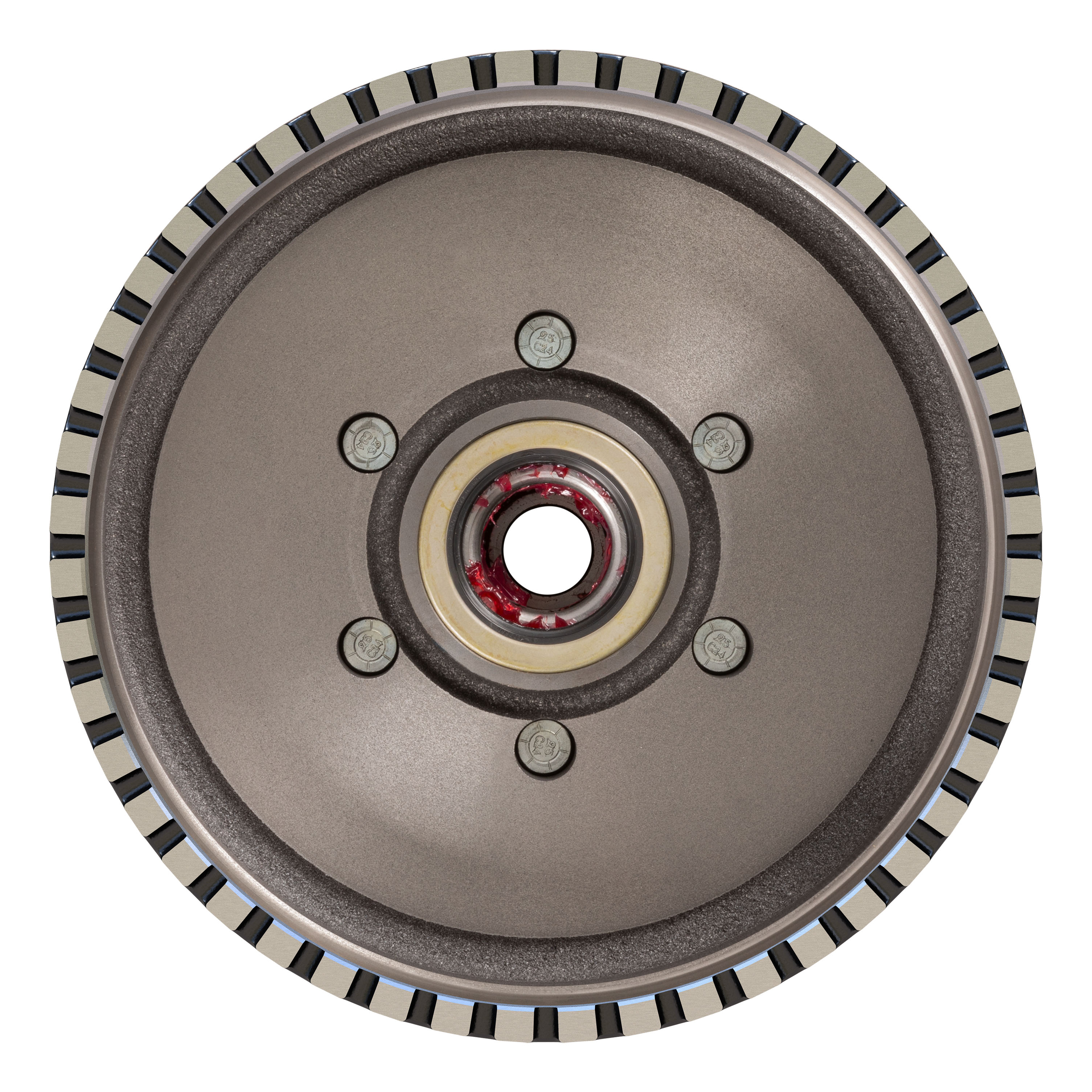 Lippert 2025077660 ABS 12" Black Brake Hub Kit, 6,000-lb Axles, 6 on 5-1/2" Bolt Pattern, 1/2" Studs, Pre-Greased Bearings thumbnail 3