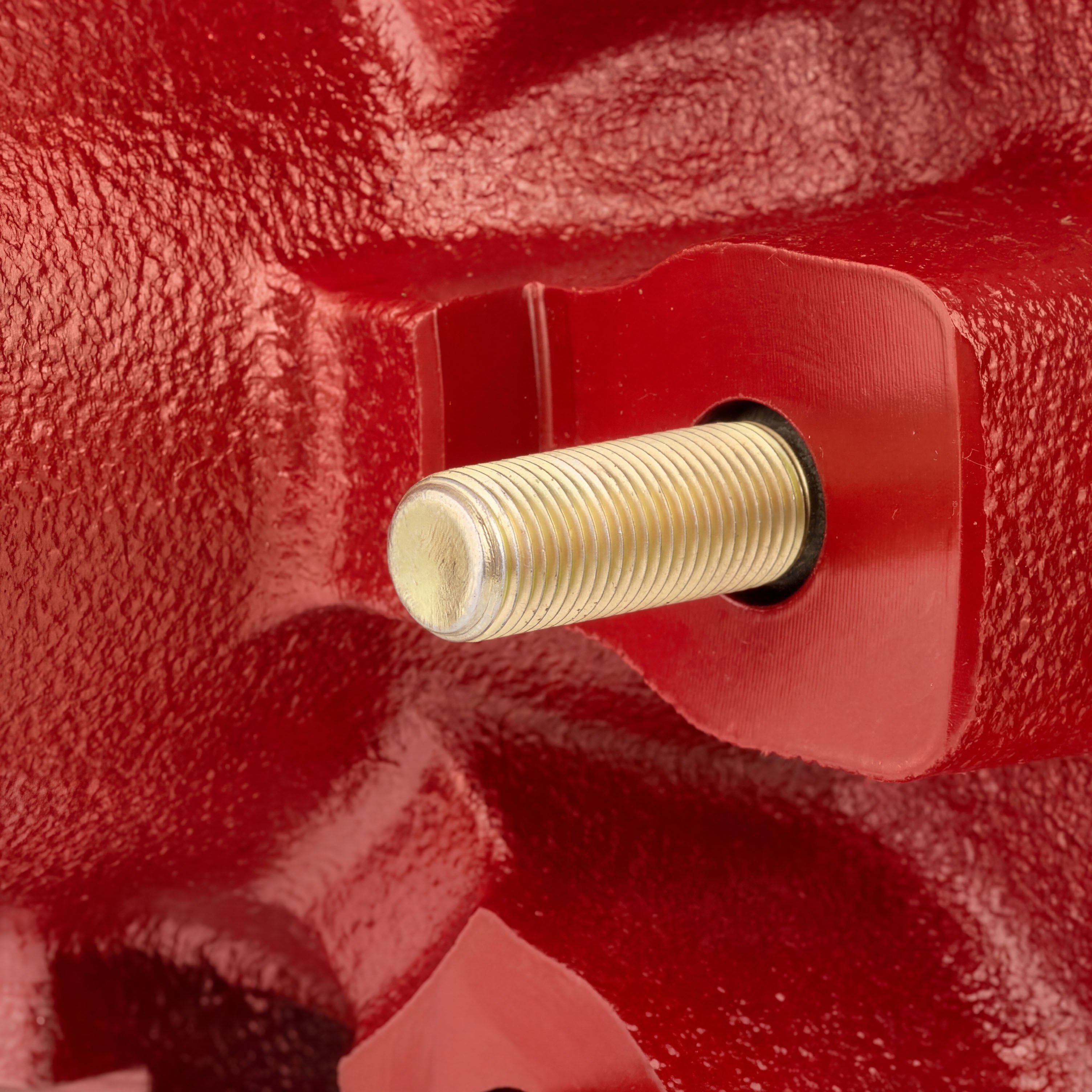Lippert 2025077667 ABS 12" Red Brake Hub, 7,000-lb Axle, 8 on 6-1/2" Bolt Pattern, 1/2" Studs, 16" Wheel thumbnail 3