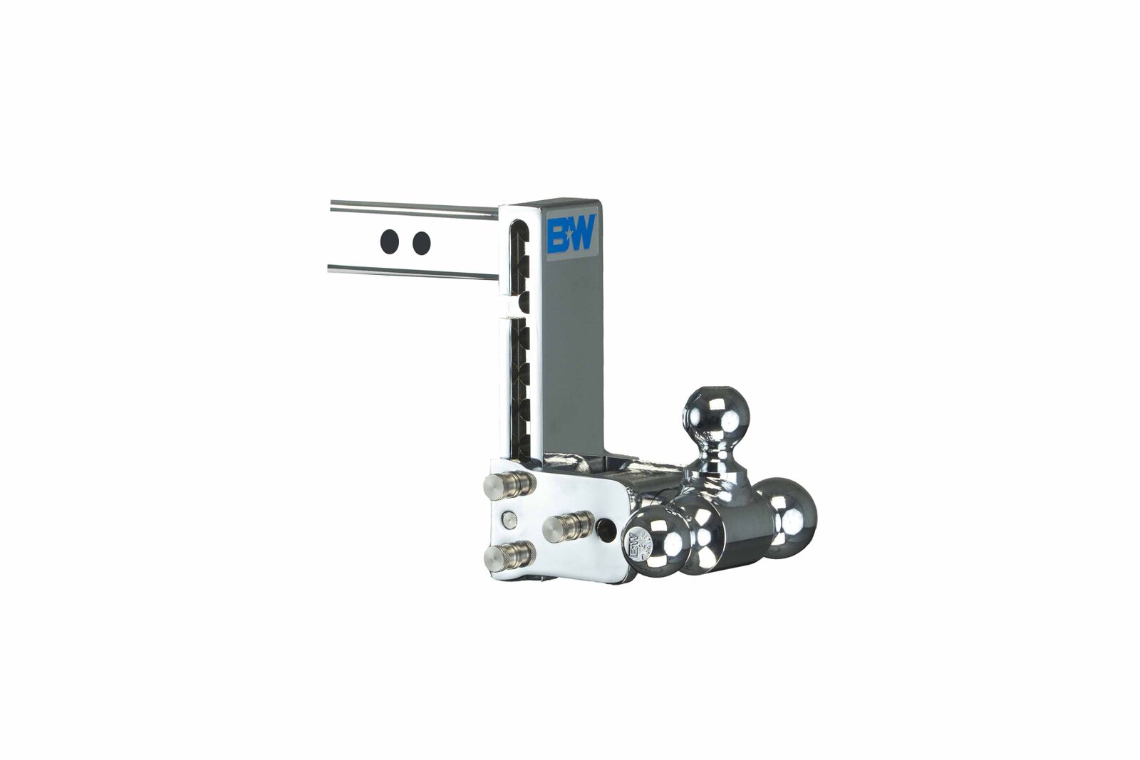 B&W 10K 7" Drop 7.5" Rise ( 1-7/8" , 2-5/16" Balls) Adjustable Ball Mount Hitch For 2" Recievers  TS10049C thumbnail 0