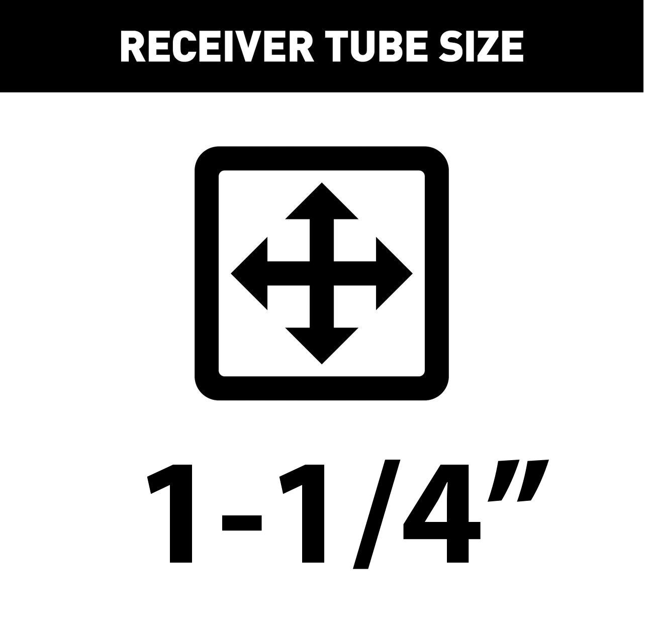 1-1/4" Receivers