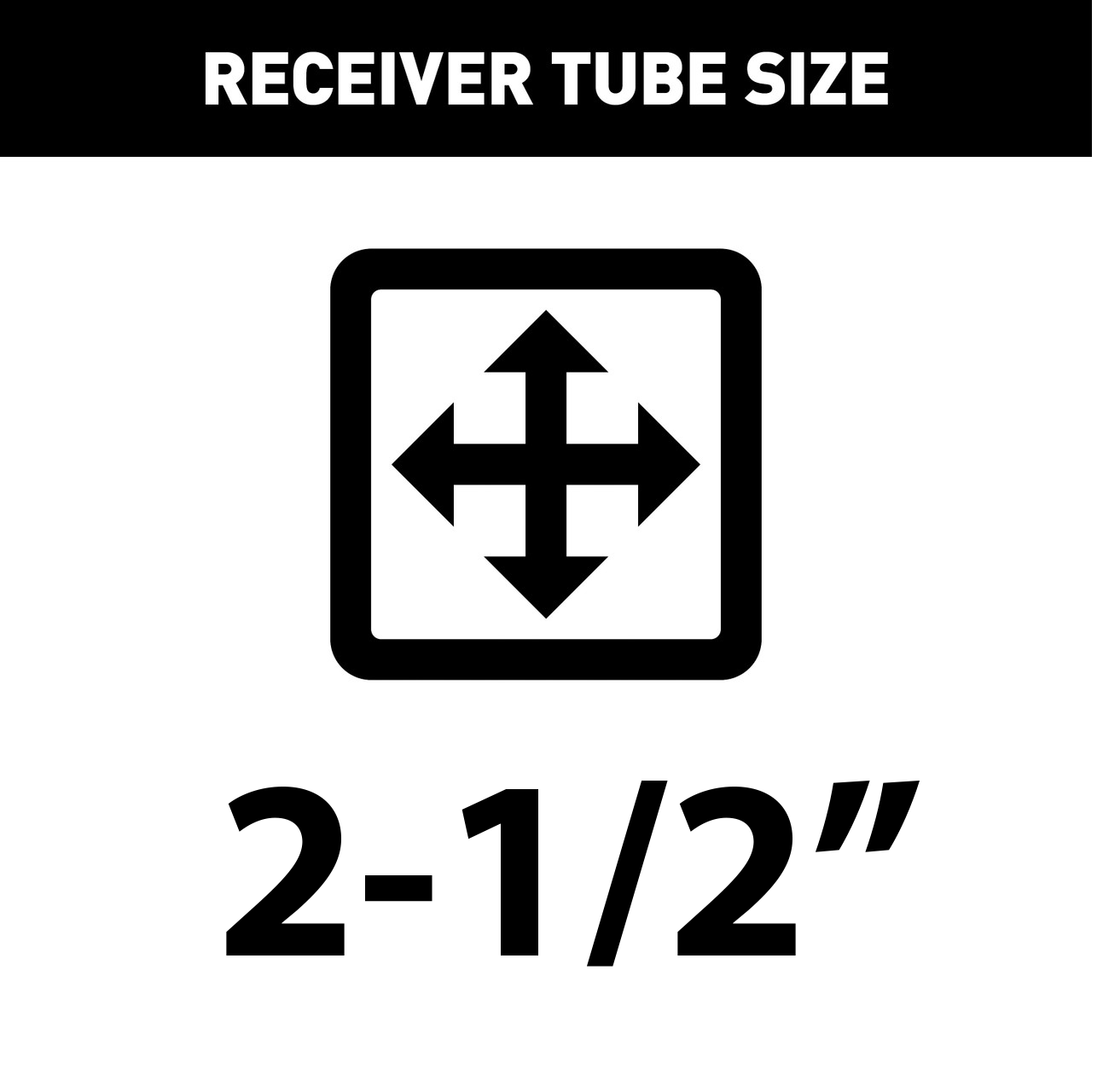 2-1/2" Receivers
