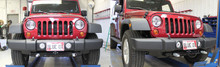 BlueOx Tow Bar Base Plate, Front Mount, RV Flat Towing for Select, JEEP WRANGLER, RUBICON