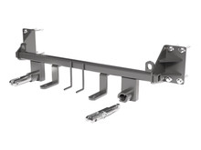 BlueOx Tow Bar Base Plate, Front Mount, RV Flat Towing for Select, FIAT 500 ABARTH