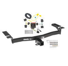 2007-2010 Ford Edge Except Sport Draw-tite Class 3 Trailer Hitch, 2 Inch Square Receiver Bundle w/ Plug-n-Play T-One Wiring Harness