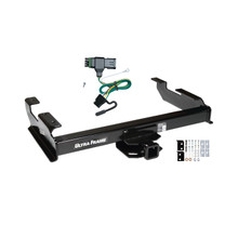 1988-1999 Chevrolet C1500 Draw-tite Class 4 Trailer Hitch, 2 Inch Square Receiver Bundle w/ Plug-n-Play T-One Wiring Harness 41901