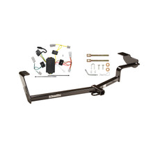 2006-2015 Honda Civic Coupe, Except Si Draw-tite Class 1 Trailer Hitch, 1-1/4 Inch Square Receiver Bundle w/ Plug-n-Play T-One Wiring Harness