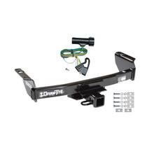 1983-1985 Ford Ranger Except GT Draw-tite Class 3 Trailer Hitch, 2 Inch Square Receiver Bundle w/ Plug-n-Play T-One Wiring Harness
