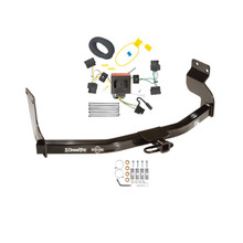 2008-2012 Ford Escape Draw-tite Class 2 Trailer Hitch, 1-1/4 Inch Square Receiver Bundle w/ Plug-n-Play T-One Wiring Harness