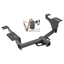 2020-2021 Subaru Outback Wagon Draw-tite Class 3 Trailer Hitch, 2 Inch Square Receiver Bundle w/ Plug-n-Play T-One Wiring Harness
