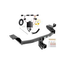 2019-2020 Jeep Cherokee Draw-tite Class 3 Trailer Hitch, 2 Inch Square Receiver Bundle w/ Plug-n-Play T-One Wiring Harness