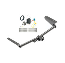 2018-2024 Honda Odyssey Without Fuse ProvisionsDraw-Tite Class 3 Trailer Hitch, 2 Inch Square Receiver Bundle w/ Plug-n-Play T-One Wiring Harness