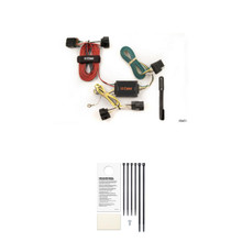 CURT 55451 Vehicle-Side Custom 4-Pin Trailer Wiring Harness, Fits Select Jeep Grand Cherokee