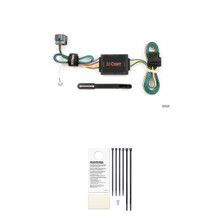 CURT 55529 Vehicle-Side Custom 4-Pin Trailer Wiring Harness, Fits Select Kia Sportage