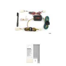 CURT 55580 Vehicle-Side Custom 4-Pin Trailer Wiring Harness, Fits Select Toyota Sienna