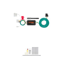 CURT 56378 Vehicle-Side Custom 4-Pin Trailer Wiring Harness, Fits Select Honda Odyssey