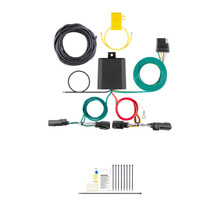 CURT 56448 Vehicle-Side Custom 4-Pin Trailer Wiring Harness, Fits Select Ford Escape