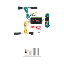 CURT 56121 Vehicle-Side Custom 4-Pin Trailer Wiring Harness, Fits Select Lincoln MKX