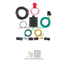 CURT 56344 Vehicle-Side Custom 4-Pin Trailer Wiring Harness, Fits Select Jeep Compass