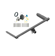 2018-2023 Honda Odyssey Without Fuse Provisions Draw-tite Class 3 Trailer Hitch, 2 Inch Square Receiver Bundle w/ Plug-n-Play T-One Wiring Harness