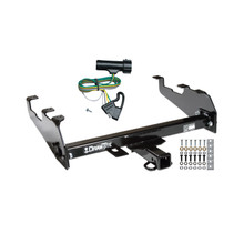 1980-1986 Ford Bronco w/Deep Drop Bumper Draw-tite Class 3 Trailer Hitch, 2 Inch Square Receiver Bundle w/ Plug-n-Play T-One Wiring Harness