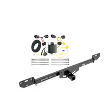 2014-2023 RAM ProMaster 1500 Draw-tite Class 3 Trailer Hitch, 2 Inch Square Receiver Bundle w/ Plug-n-Play T-One Wiring Harness