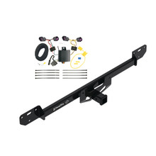 2014-2024 RAM ProMaster 2500 Draw-Tite Class 3 Trailer Hitch, 2 Inch Square Receiver Bundle w/ Plug-n-Play T-One Wiring Harness