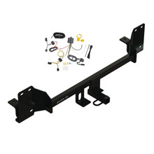 2023-2024 Honda Accord Draw-Tite Class 1 Trailer Hitch, 1-1/4 Inch Square Receiver Bundle w/ Plug-n-Play T-One Wiring Harness