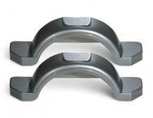Set of 2, Fulton 15 in. Silver Trailer Fender 008595