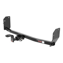 CURT 113123 Class 1 Trailer Hitch with Ball Mount, 1-1/4-In Receiver, Fits Select Ford Mustang