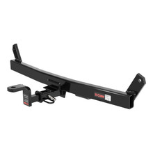 CURT 122113 Class 2 Trailer Hitch with Ball Mount, 1-1/4-In Receiver, Fits Select Volvo 850, C70, S70, V70